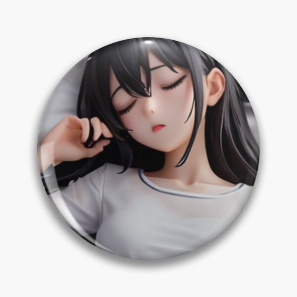 Item preview, Screen image of a beautiful girl sleeping in her nightgown. designed and sold by 1benjamah1136.