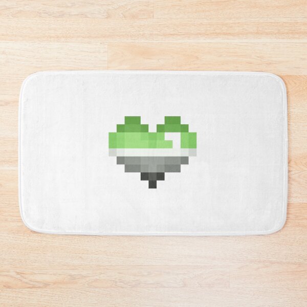 Item preview, Aromantic pixel heart  designed and sold by ghouIia.