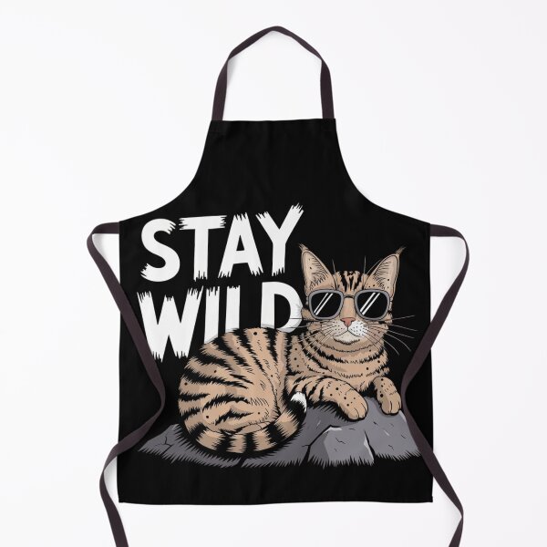 Item preview, Stay Wild Manul - Pallas's Cat in Sunglasses designed and sold by Diamaber.