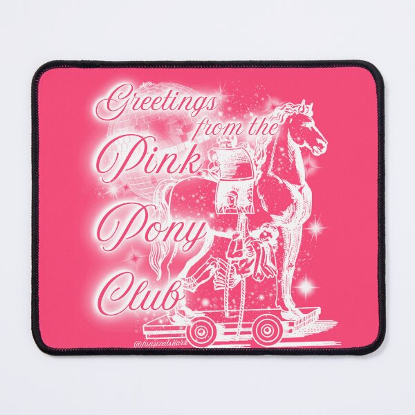 Item preview, pink pony trojan horse (in white this time) designed and sold by funsizedshark.