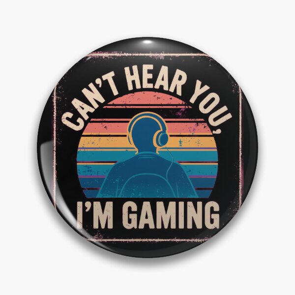 Item preview, "Can't Hear You, I'm Gaming" designed and sold by Pearlsiwa.