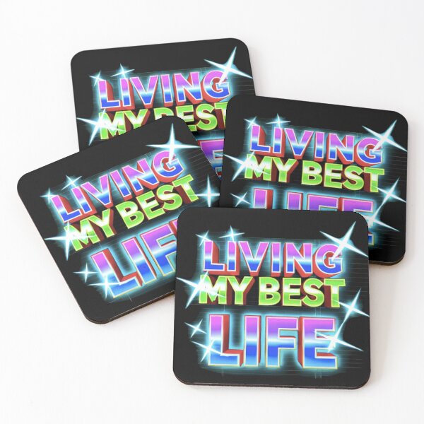 Item preview, Living my best life designed and sold by Rafał Stadnik.