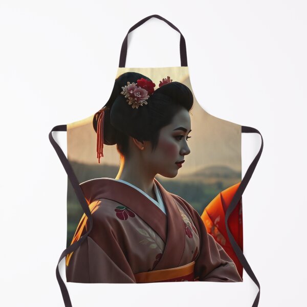 Item preview, Pensive Geisha - 3 designed and sold by MoodyFrames.