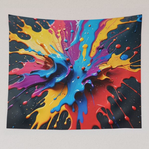 Item preview, Vibrant Bursting Ink 14 designed and sold by Alatreon-Paint.