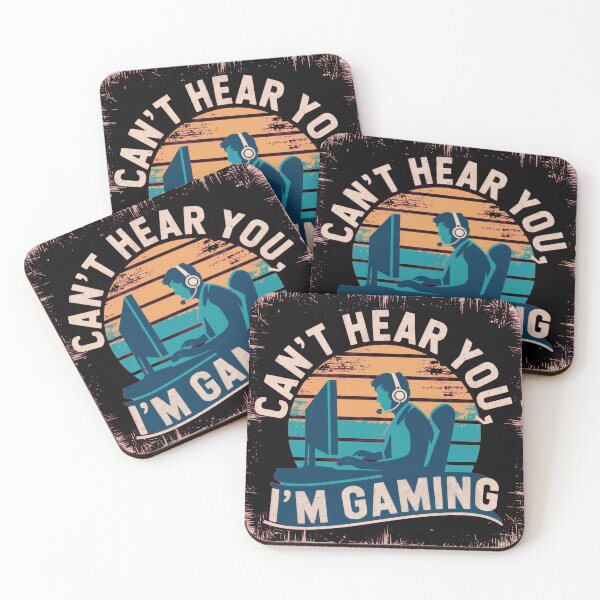 Item preview, "Can't Hear You, I'm Gaming" designed and sold by Pearlsiwa.