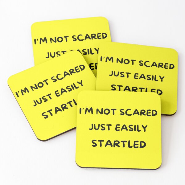 Item preview, Easily Startled, I’m Not Scared, Just Easily Startled!  designed and sold by Hotshots Design.
