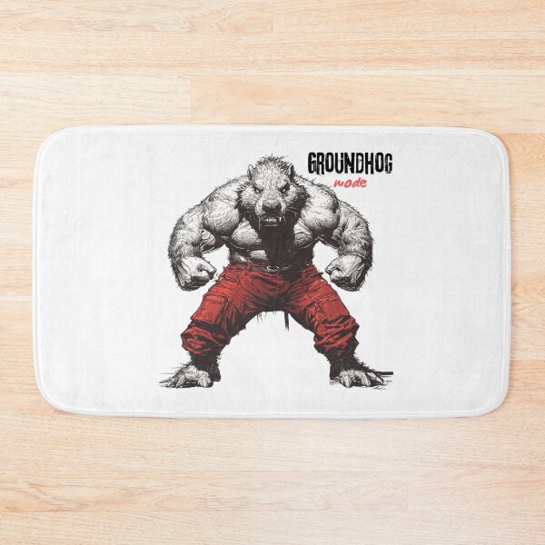 Item preview, Muscular Marmot - Powerful Illustration designed and sold by Fab-Haven.