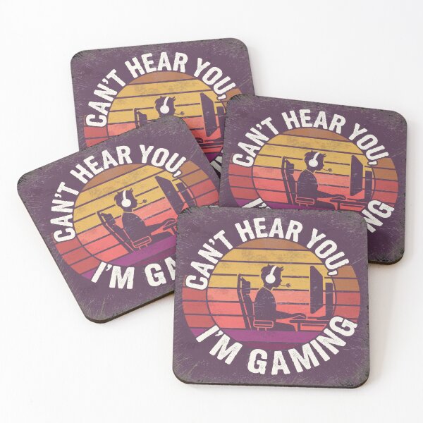 Item preview, "Can't Hear You, I'm Gaming" designed and sold by Pearlsiwa.