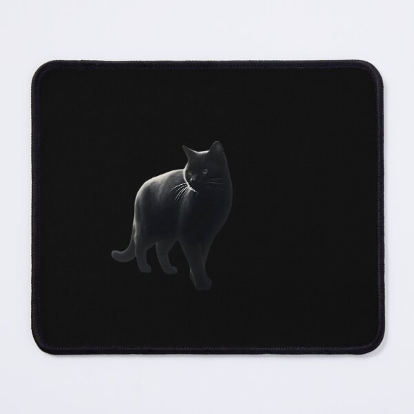 Item preview, Mysterious Black Cat Silhouette designed and sold by IllumeInk.
