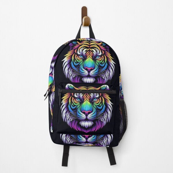 Item preview, RAINBOW GRADIENT TIGER designed and sold by DigitalShop2024.