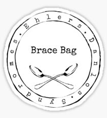 Ehlers Danlos Brace Bag Sticker