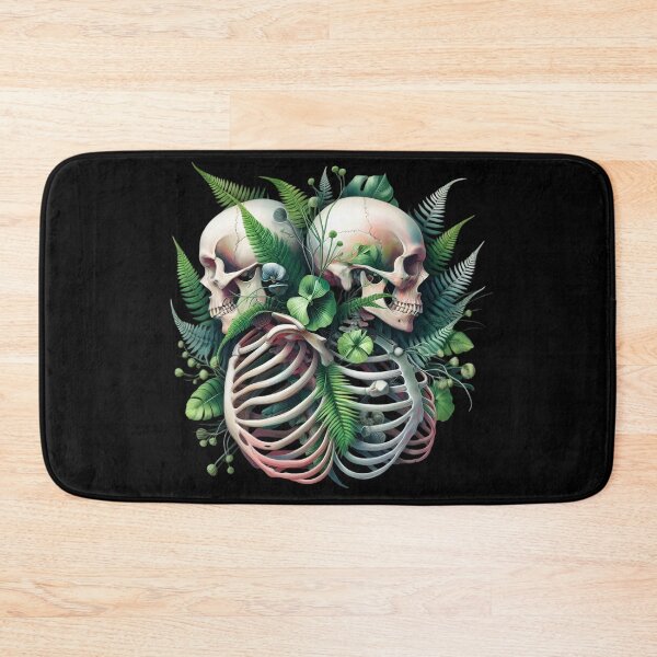 Item preview,  Botanical Skull Fusion Art designed and sold by IllumeInk.