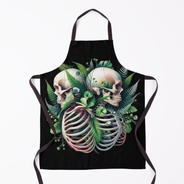Item preview,  Botanical Skull Fusion Art designed and sold by IllumeInk.