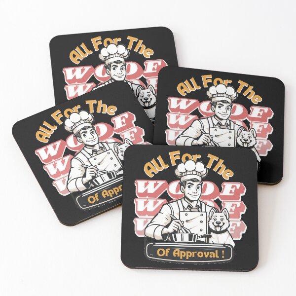 Item preview, Woof of Approval - Cooking For Dogs For the Love of Dogs designed and sold by Woof-Worthy-ART.
