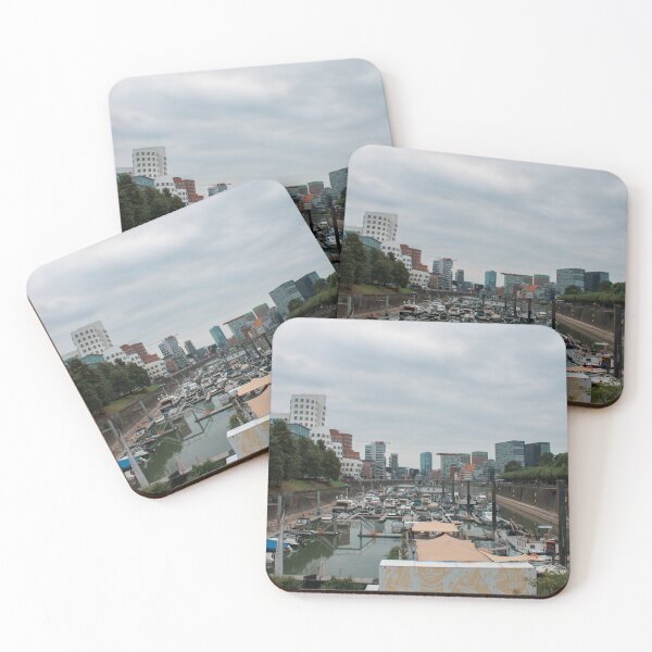 Item preview, City and water in the Media Harbour designed and sold by rhosbahu.