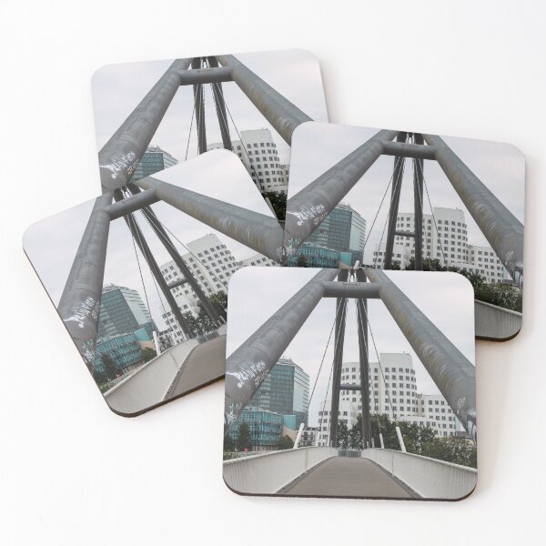 Item preview, Futuristic bridge in the Media Harbour designed and sold by rhosbahu.