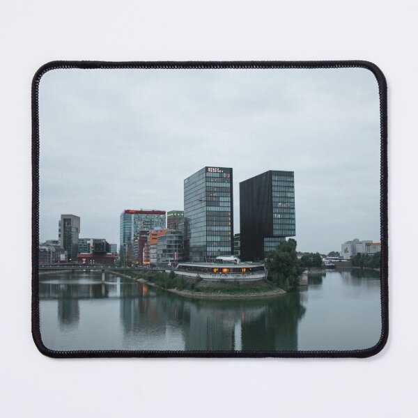Item preview, Silent reflections in the Media Harbour designed and sold by rhosbahu.