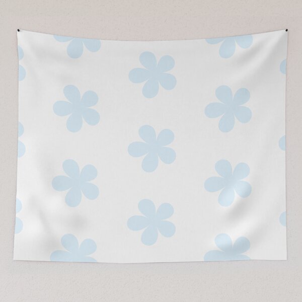 Item preview, blue flower art designed and sold by Shinhobby.
