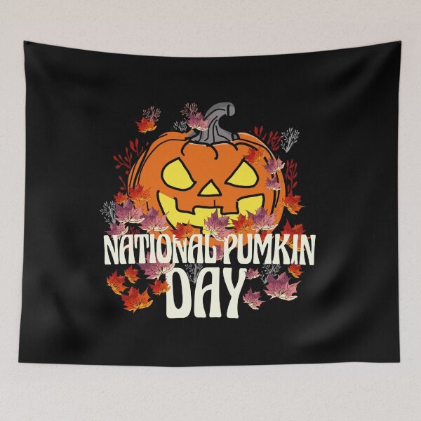 Item preview, National Pumpkin Day - October 26 designed and sold by vibeno1.