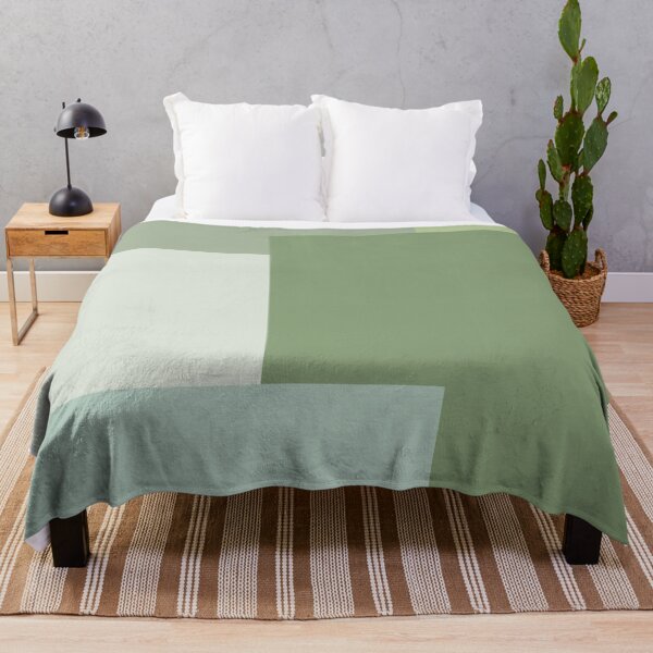 Item preview, Minimalist Abstract Geometric Color Block Sage Green designed and sold by Jeallan Designs.