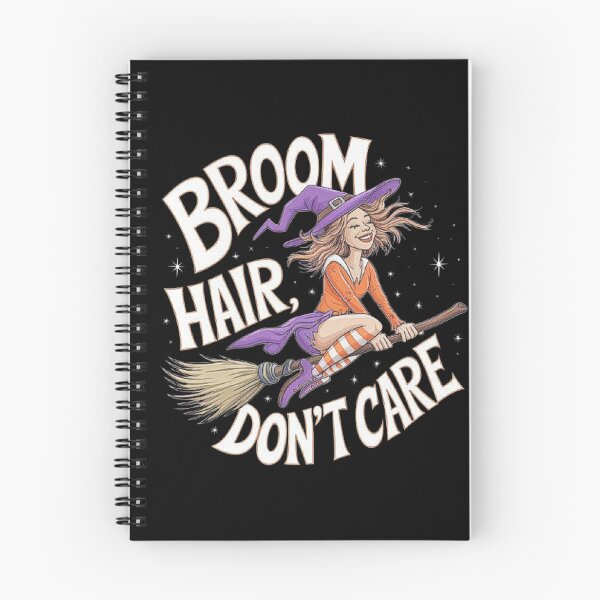 Item preview, Broom Hair Don’t Care – Witch on Broomstick designed and sold by love3617.