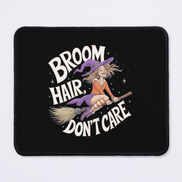 Item preview, Broom Hair Don’t Care – Witch on Broomstick designed and sold by love3617.