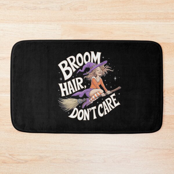 Item preview, Broom Hair Don’t Care – Witch on Broomstick designed and sold by love3617.