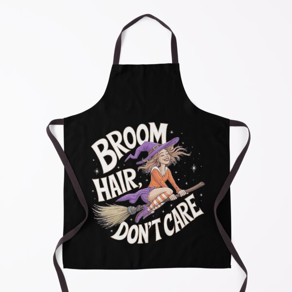 Item preview, Broom Hair Don’t Care – Witch on Broomstick designed and sold by love3617.