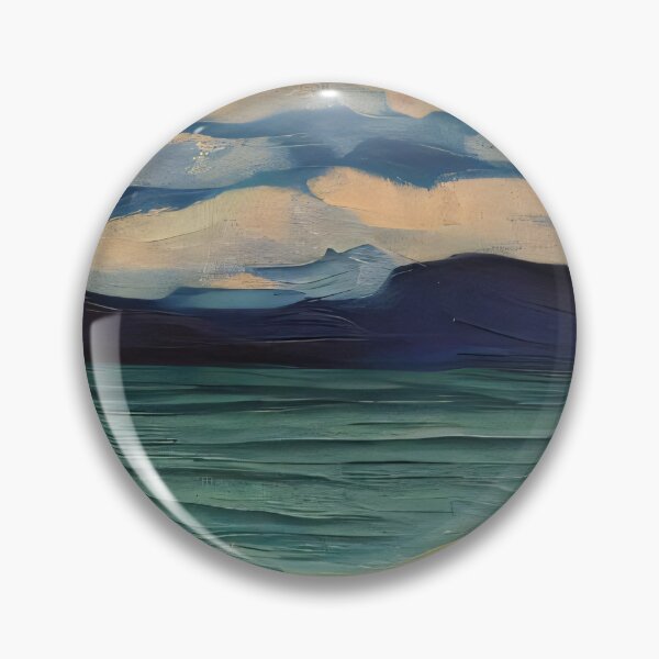 Item preview, Abstract lake with waves designed and sold by MoodyFrames.