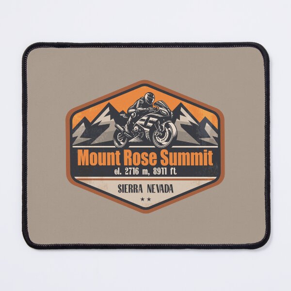Item preview, Mount Rose Summit Sierra Nevada Motorcycling Mountain Design designed and sold by CynthiaGraphics.