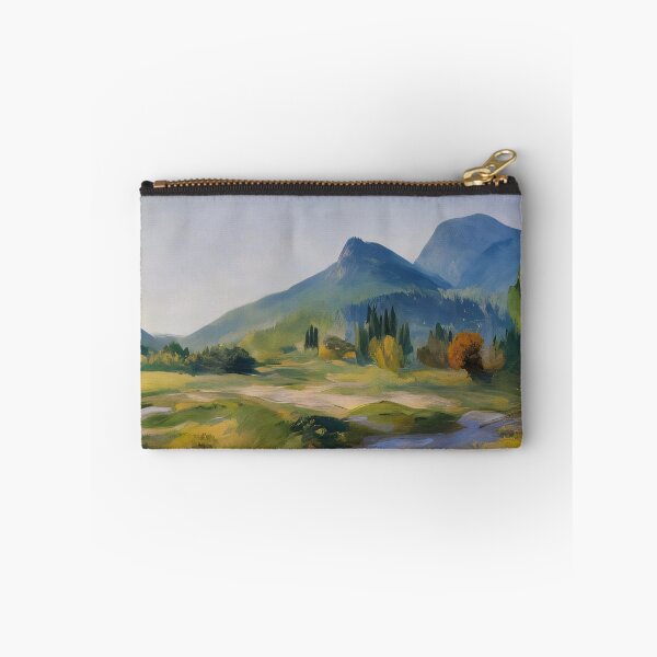 Item preview, Hilly landscape with river designed and sold by MoodyFrames.