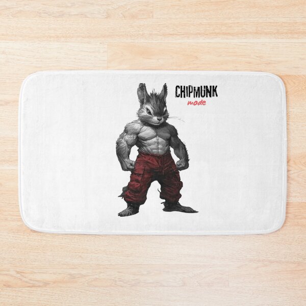 Item preview, Muscular Chipmunk - Powerful Illustration designed and sold by Fab-Haven.