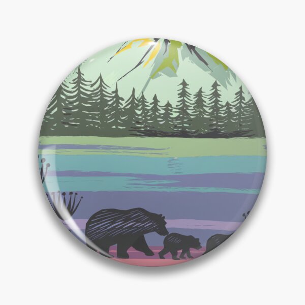 Item preview, Three Bears in Nature designed and sold by Angie-Atelier.