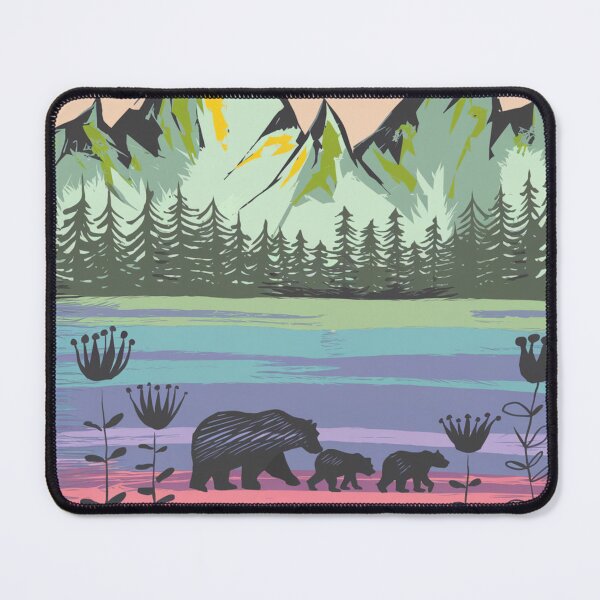 Item preview, Three Bears in Nature designed and sold by Angie-Atelier.