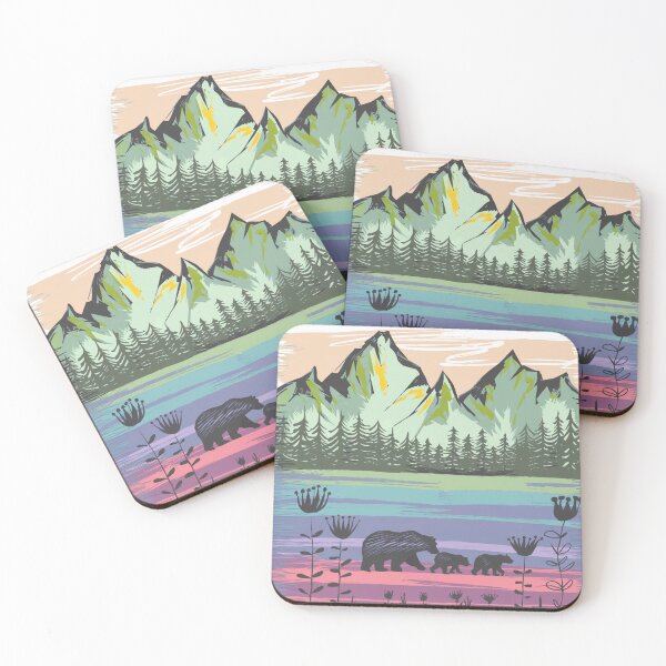 Item preview, Three Bears in Nature designed and sold by Angie-Atelier.