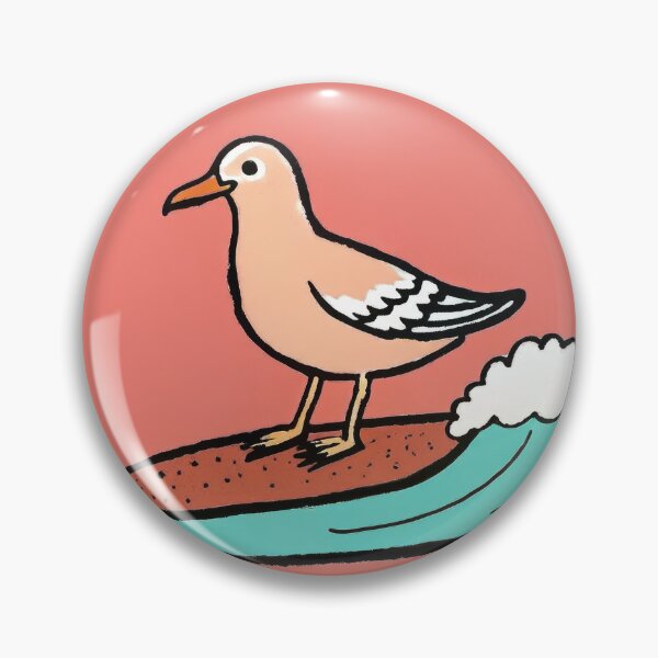 Item preview, Winter Surfer Seagull designed and sold by studioartifex.