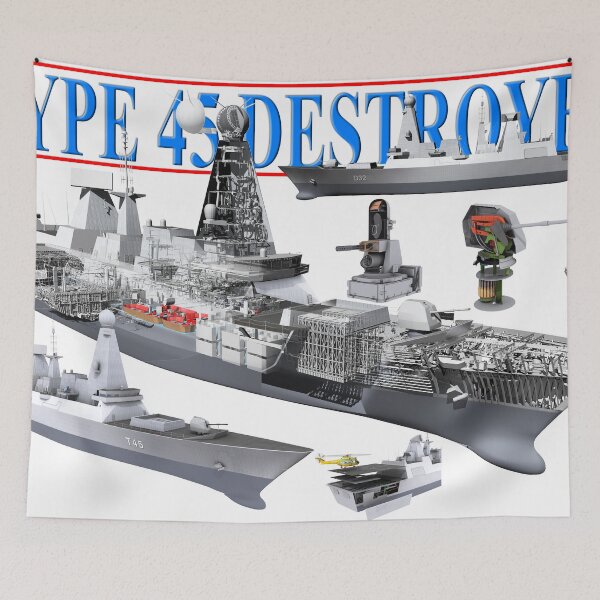 Item preview, Type 45 Destroyer designed and sold by madbadmachines.