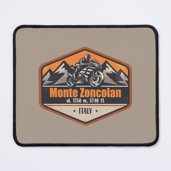 Item preview, Monte Zoncolan Italy Motorcycling Mountain Design designed and sold by CynthiaGraphics.