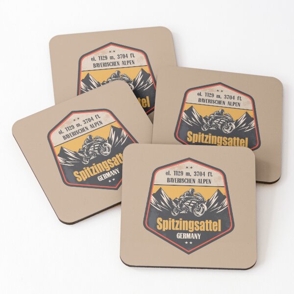 Item preview, Spitzingsattel Panoramic Road Germany Motorcycling Mountain Design designed and sold by CynthiaGraphics.