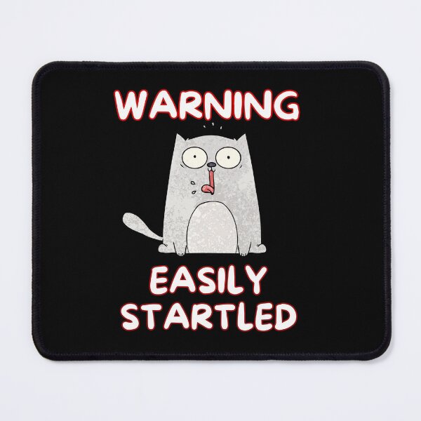 Item preview, easily startled funny cat  designed and sold by Hotshots Design.