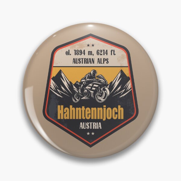 Item preview, Hahntennjoch Austria Motorcycling Mountain Design designed and sold by CynthiaGraphics.