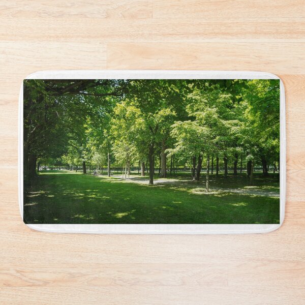 Item preview, Green tress, grass, leaves, in a park with nice sunshine,  designed and sold by dabingboshi.