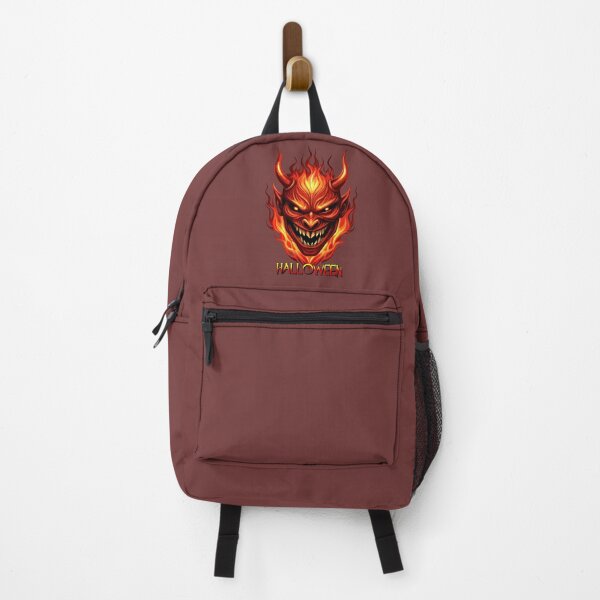 Item preview, Fiery Horned Demon: Infernal Halloween Flames designed and sold by VikArtStudio.