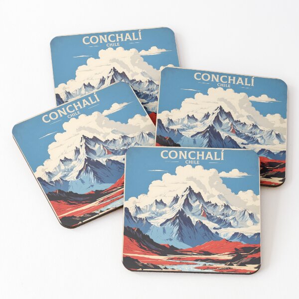 Item preview, Conchali Chile Retro Vintage Poster Tourism  designed and sold by TravelersGems.