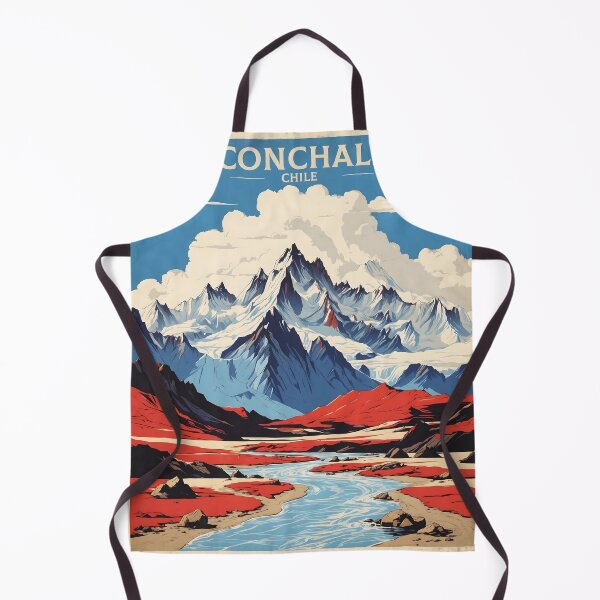 Item preview, Conchali Chile Retro Vintage Poster Tourism designed and sold by TravelersGems.