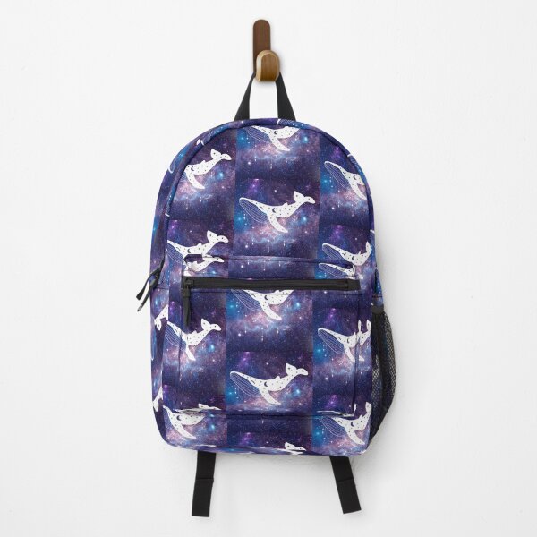 Item preview, Mystical Space Whale Galactic Stars Crescent Moon designed and sold by WildWoodlandWitch.