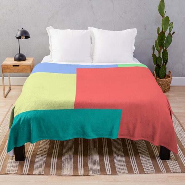 Item preview, Minimalist Abstract Geometric Color Block Bright Colors designed and sold by Jeallan Designs.