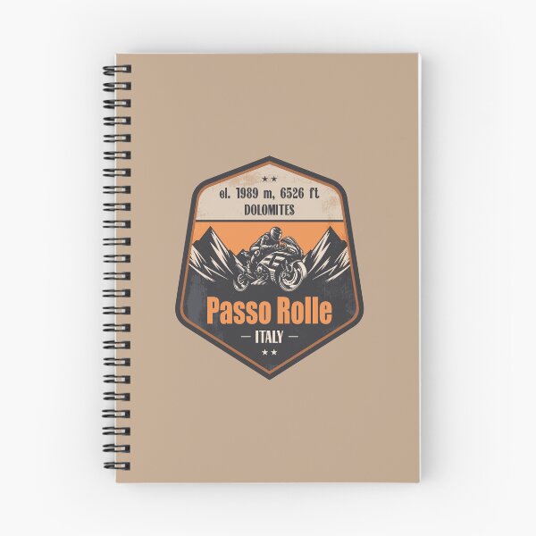 Item preview, Rolle Pass Italy Motorcycling Mountain Design designed and sold by CynthiaGraphics.