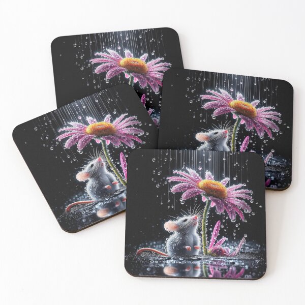 Item preview, Mouse in Rain designed and sold by Blue Horse Photo Magic.