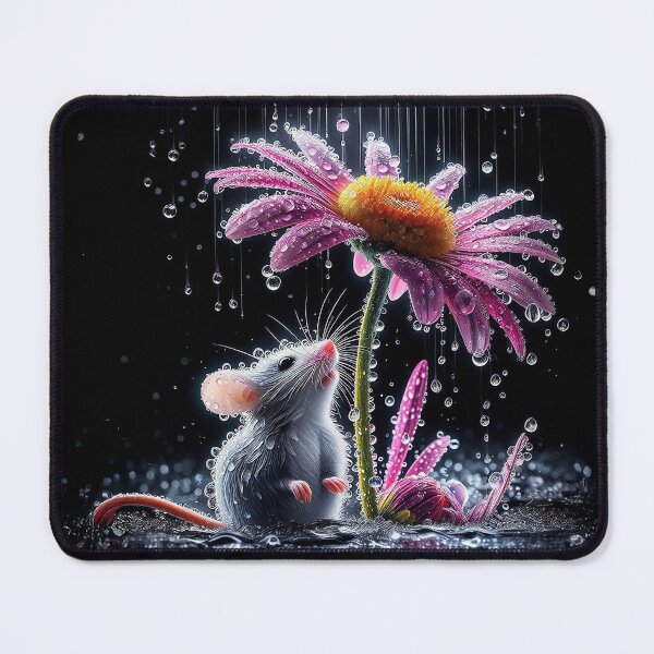 Item preview, Mouse in Rain designed and sold by Blue Horse Photo Magic.
